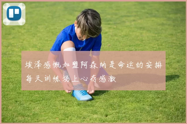 埃泽感慨加盟阿森纳是命运的安排每天训练场上心存感激